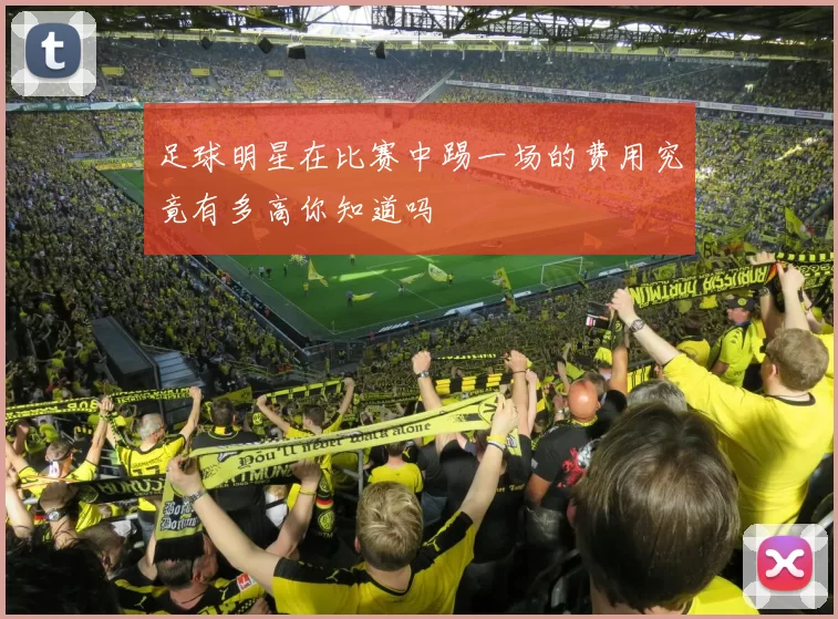 足球明星在比赛中踢一场的费用究竟有多高你知道吗