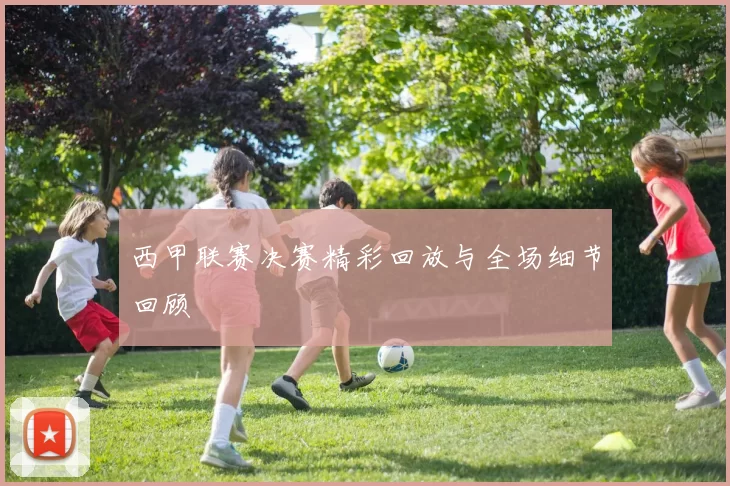 西甲联赛决赛精彩回放与全场细节回顾