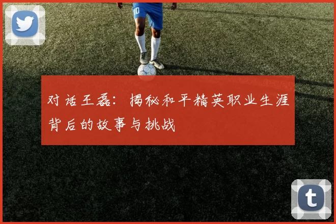 对话王磊：揭秘和平精英职业生涯背后的故事与挑战